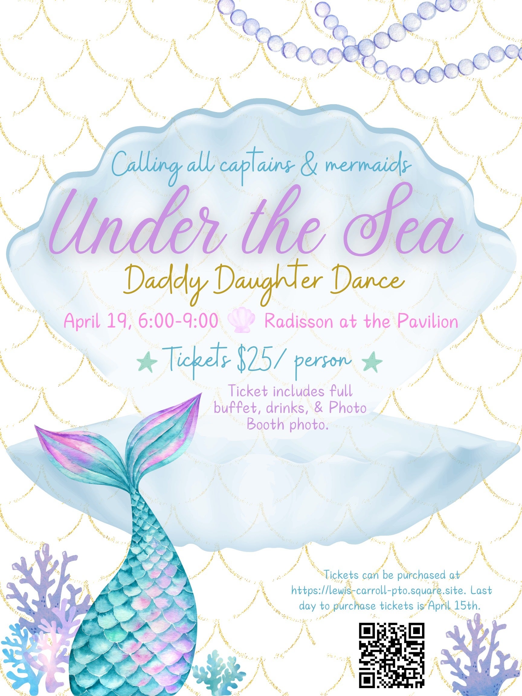 Daddy/Daughter Under the Sea Dance | Lewis Carroll Elementary PTO